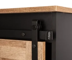 Modern Industrial Black & Brown Sliding Door Sideboard -Furniture Specialty Shop 810598711 A0 6