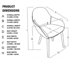 Glitzhome Mid-Century Modern Faux Leather Dining Chairs, 2-Pack 18 Glitzhome Mid-Century Modern Faux Leather Dining Chairs, 2-Pack -Furniture Specialty Shop 810598715 A0 5 1