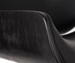 Glitzhome Mid-Century Modern Faux Leather Adjustable Bar Stools, 2-Pack -Furniture Specialty Shop 810598741 A0 6