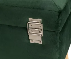 Glitzhome Velvet Suitcase Storage Stool -Furniture Specialty Shop 810598947 A0 4