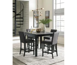 Garvine 5-Piece Counter-Height Dining Set -Furniture Specialty Shop 810599360