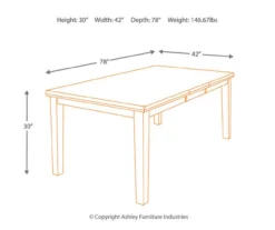 Ralene Extension Leaf Dining Table 11 Ralene Extension Leaf Dining Table -Furniture Specialty Shop 810599579 5