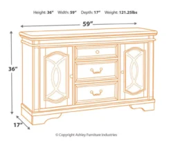 Raelyn Dining Server -Furniture Specialty Shop 810599611 6