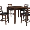 Coviar 5-Piece Counter-Height Dining Set -Furniture Specialty Shop 810599621 5