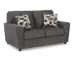 Cascilla Slate Gray Loveseat -Furniture Specialty Shop 810609756 A0 1