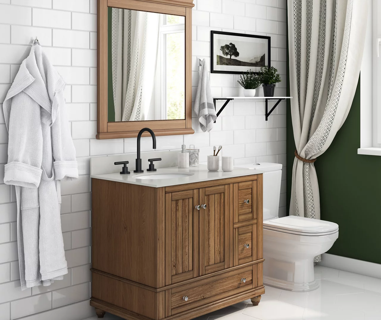 DHP Atwater Living Jazmyn Bathroom Vanity With White Sink 13 DHP Atwater Living Jazmyn Bathroom Vanity With White Sink - Image 11
