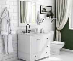 DHP Atwater Living Jazmyn Bathroom Vanity With White Sink 35 DHP Atwater Living Jazmyn Bathroom Vanity With White Sink -Furniture Specialty Shop 810610488 B0 2