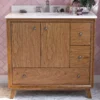 DHP Atwater Living Delias Bathroom Vanity With White Sink -Furniture Specialty Shop 810610513 B0 1