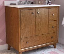 DHP Atwater Living Delias Bathroom Vanity With White Sink -Furniture Specialty Shop 810610513 B0 2