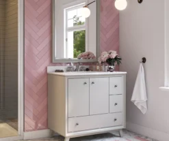 DHP Atwater Living Delias Bathroom Vanity With White Sink -Furniture Specialty Shop 810610515 B0 5