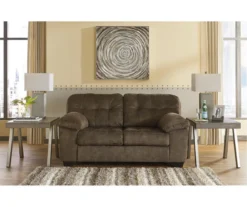 Accrington Earthy Brown Loveseat -Furniture Specialty Shop 810610800 A0 1