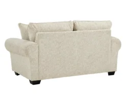 Haisley Ivory Loveseat 10 Haisley Ivory Loveseat -Furniture Specialty Shop 810610831 A0 2