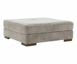 Bayless Smoke Oversize Accent Ottoman