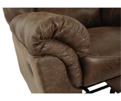 Bladen Coffee Faux Leather Rocker Recliner -Furniture Specialty Shop 810612226 3