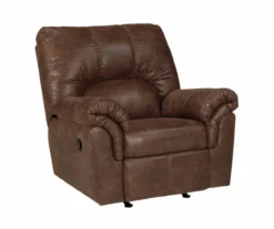 Bladen Coffee Faux Leather Rocker Recliner -Furniture Specialty Shop 810612226 6