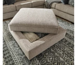 Bovarian Stone Storage Ottoman -Furniture Specialty Shop 810612233 2