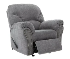 Allmaxx Gray Rocker Recliner -Furniture Specialty Shop 810612258 2