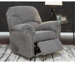 Allmaxx Gray Rocker Recliner -Furniture Specialty Shop 810612258 9