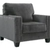 Gavril Smoky Gray Armchair
