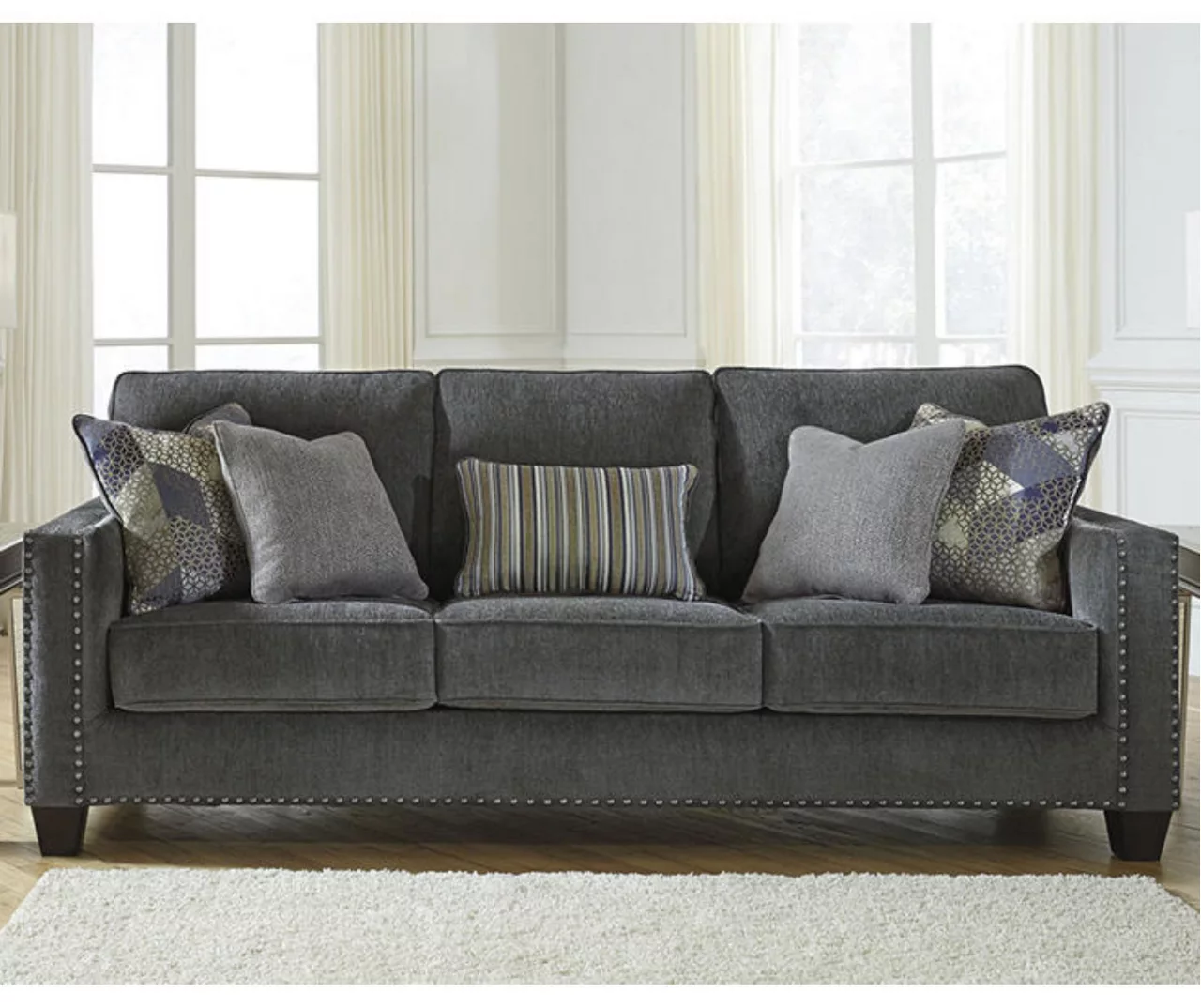 Gavril Smoky Gray Sofa 4 Gavril Smoky Gray Sofa - Image 2