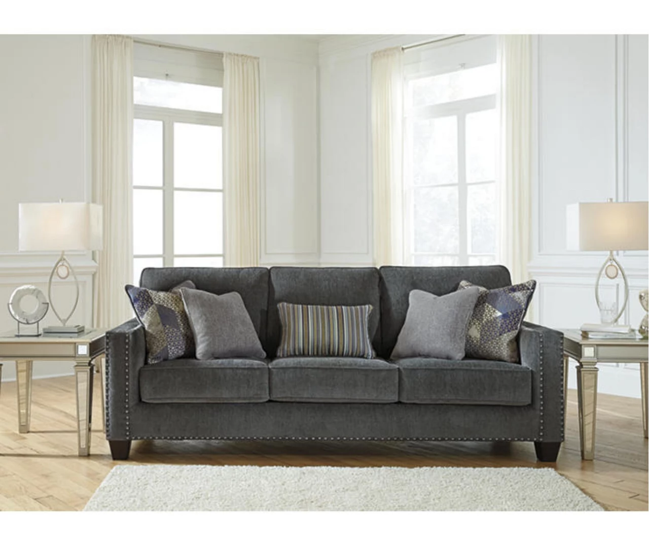 Gavril Smoky Gray Sofa 5 Gavril Smoky Gray Sofa - Image 3