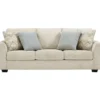 Haisley Ivory Queen Sleeper Sofa -Furniture Specialty Shop 810612307 2