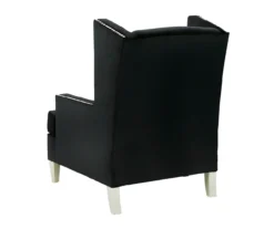 Harriotte Black Accent Chair -Furniture Specialty Shop 810612309 2