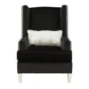 Harriotte Black Accent Chair -Furniture Specialty Shop 810612309 3
