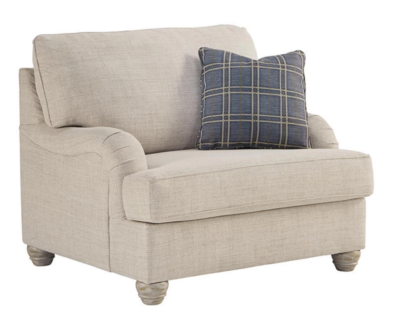 Traemore Linen Chair And A Half 3 Traemore Linen Chair And A Half