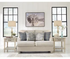 Traemore Linen Loveseat -Furniture Specialty Shop 810612377 3