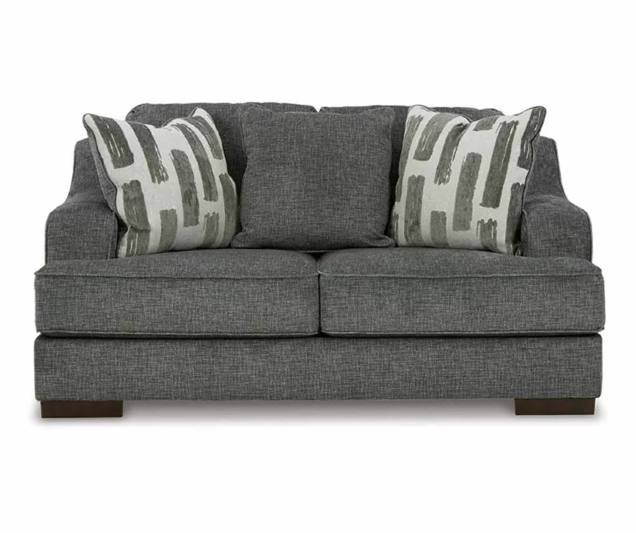 Lessinger Gray Loveseat 3 Lessinger Gray Loveseat