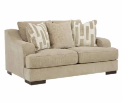 Lessinger Beige Loveseat 8 Lessinger Beige Loveseat -Furniture Specialty Shop 810612402 1
