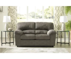 Norlou Taupe Loveseat -Furniture Specialty Shop 810612438 5