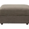 O'Phannon Gray Storage Ottoman 1 O'Phannon Gray Storage Ottoman -Furniture Specialty Shop 810612452 2