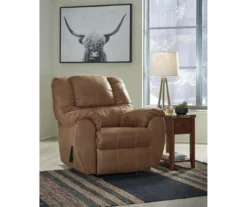 McGann Saddle Faux Leather Rocker Recliner -Furniture Specialty Shop 810612511 A0 1