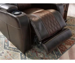 Composer Brown Faux Leather Power Recliner 15 Composer Brown Faux Leather Power Recliner -Furniture Specialty Shop 810612553 4
