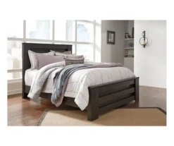 Brinxton Charcoal Full/Queen Headboard -Furniture Specialty Shop 810614007 810458214 810614001 F0 3