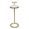 Marble & Metal Drink Side Table -Furniture Specialty Shop 810616678 A0 1