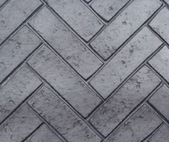 48" Faux Herringbone Mantel Electric Fireplace -Furniture Specialty Shop 810617761 A8 1