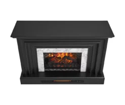 53.5" Black Petite Grand Electric Fireplace Console -Furniture Specialty Shop 810617767 A0 3