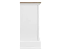 60" White 2-Door Electric Fireplace Console -Furniture Specialty Shop 810618088 A0 5