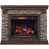 50" Madison Pine & Faux Stone Electric Fireplace 2 50" Madison Pine & Faux Stone Electric Fireplace -Furniture Specialty Shop 810620258 A0 1