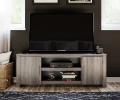 60" Aldridge Gray Oak TV Stand 11 60" Aldridge Gray Oak TV Stand -Furniture Specialty Shop 810621024 A0 1