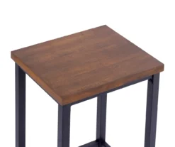 Walnut 3-Piece Pub Dining Set 17 Walnut 3-Piece Pub Dining Set -Furniture Specialty Shop 810641657 A8 1