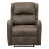 Durant Brown Recliner 1 Durant Brown Recliner -Furniture Specialty Shop 810655229 A0