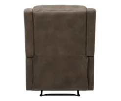 Durant Brown Recliner -Furniture Specialty Shop 810655229 A2