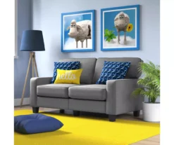 Palisades Gray Loveseat -Furniture Specialty Shop 810659160 A0 4