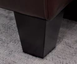 Palisades Chestnut Bonded Leather Loveseat -Furniture Specialty Shop 810659212 A0 10