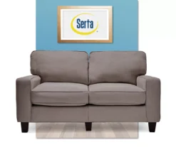 Palisades Glacial Gray Loveseat -Furniture Specialty Shop 810659224 A0 2