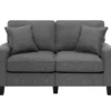 Palisades Dark Gray Loveseat -Furniture Specialty Shop 810659231 A0 6